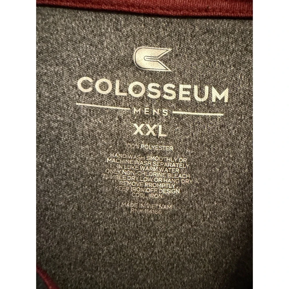 Colosseum Polo Shirt Mens XXL Gray New Florida State Seminoles FSU NCAA Sport